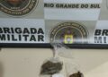 Brigada Militar prende homem por tráfico de entorpecentes em Centenário