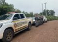 Brigada Militar encontra-se na Reserva Indígena de Votouro em Benjamin Constant do Sul onde ocorreu um confronto nas terras indígenas